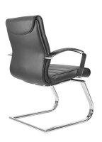 Topstar Besucherstuhl TD Lux 15 8789 A80 schwarz Leder, 1 St.