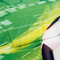 ROTH Jungen Kinder Malschürze Fußball blau Einheitsgröße 1 St.