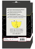 ROTH unisex Regenponcho Roar gelb Einheitsgröße 1 St.