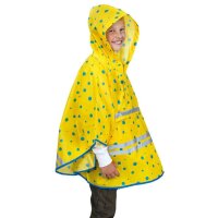 ROTH unisex Regenponcho Roar gelb Einheitsgröße 1 St.