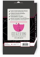 ROTH Mädchen Regenponcho Diamant rosa Einheitsgröße 1 St.