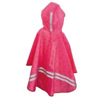 ROTH Mädchen Regenponcho Diamant rosa Einheitsgröße 1 St.