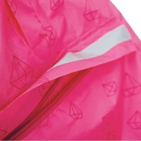 ROTH Mädchen Regenponcho Diamant rosa Einheitsgröße 1 St.