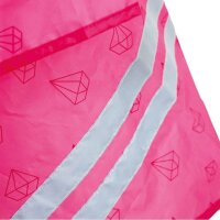 ROTH Mädchen Regenponcho Diamant rosa Einheitsgröße 1 St.