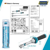 HAZET Drehmomentschlüssel 1/4" 5108-3CT, 1 St.