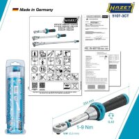 HAZET Drehmomentschlüssel 1/4" 5107-3CT, 1 St.