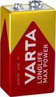 VARTA Batterie LONGLIFE Max Power Alkali-Mangan E-Block...