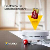 VARTA Batterie LONGLIFE Max Power Alkali-Mangan E-Block 9,0 V, 1 St.
