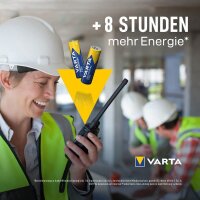VARTA Batterien INDUSTRIAL Alkali-Mangan Mignon AA 1,5 V, 4 St.