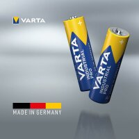 VARTA Batterien INDUSTRIAL Alkali-Mangan Mignon AA 1,5 V, 4 St.