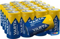 VARTA Batterien INDUSTRIAL Alkali-Mangan Baby C 1,5 V, 20...