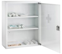 ALCO Medizinschrank ohne Füllung weiß