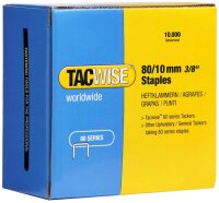 TACWISE™ Tackerklammern Typ 80/10mm, 0383 10 mm, 10.000 St.