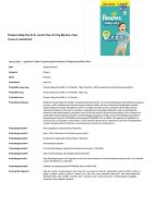 Pampers® Windeln baby-dry™ BIG PACK  Größe Gr.5+ (12-17 kg) für Babys und Kleink