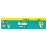 Pampers® Windeln baby-dry™ BIG PACK  Größe Gr.5+ (12-17 kg) für Babys und Kleink