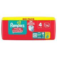 Pampers® Windeln baby-dry™ BIG PACK  Größe Gr.4 (9-15 kg) für Babys und Kleinkin