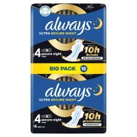 always Binden Ultra Secure Night mit Flügeln...