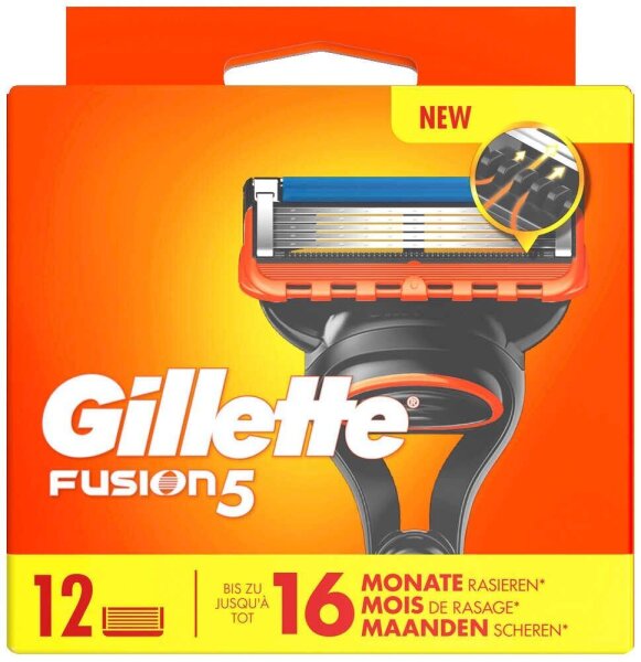 Gillette FUSION 5 Rasierklingen 12 St.
