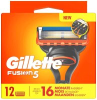 Gillette FUSION 5 Rasierklingen 12 St.