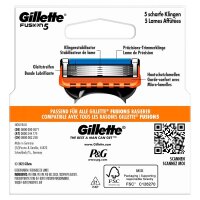 Gillette FUSION 5 Power Rasierklingen 4 St.