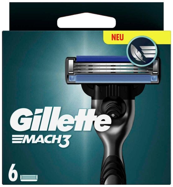 Gillette Mach3 Rasierklingen 6 St.