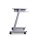 rocada ZETA PC-Tisch mit Rollen lichtgrau 80,0 x 50,0 x 79,0 cm