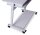 rocada ZETA PC-Tisch mit Rollen lichtgrau 80,0 x 50,0 x 79,0 cm