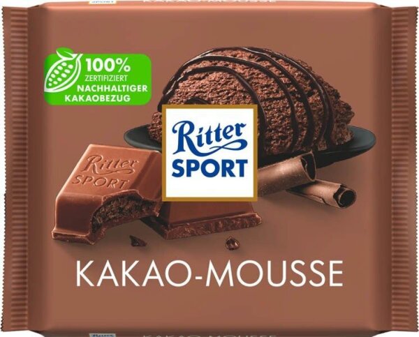 Ritter SPORT Kakao-Mousse Schokolade 100,0 g