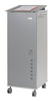rocada Caddy Bürowagen grau 5 Ebenen 47,0 x 42,4 x...
