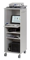 rocada Caddy Bürowagen grau 5 Ebenen 47,0 x 42,4 x...