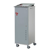 rocada Caddy Bürowagen grau 5 Ebenen 47,0 x 42,4 x 120,0 cm