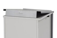 rocada Caddy Bürowagen grau 5 Ebenen 47,0 x 42,4 x 120,0 cm