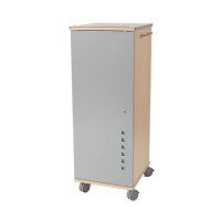 rocada Caddy Bürowagen buche 5 Ebenen 47,0 x 42,4 x 120,0 cm