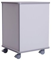 rocada Bürowagen grau 3 Ebenen 47,0 x 48,5 x 67,5 cm