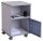 rocada Bürowagen grau 3 Ebenen 47,0 x 48,5 x 67,5 cm