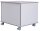 rocada Bürowagen grau 3 Ebenen 72,0 x 59,0 x 57,5 cm
