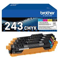 brother TN-243CMYK  schwarz, cyan, magenta, gelb Toner,...