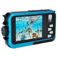 AGFAPHOTO WP8000 Unterwasserkamera blau 24,0 Megapixel
