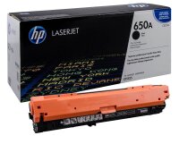 HP 650A (CE270A) schwarz Tonerkartusche