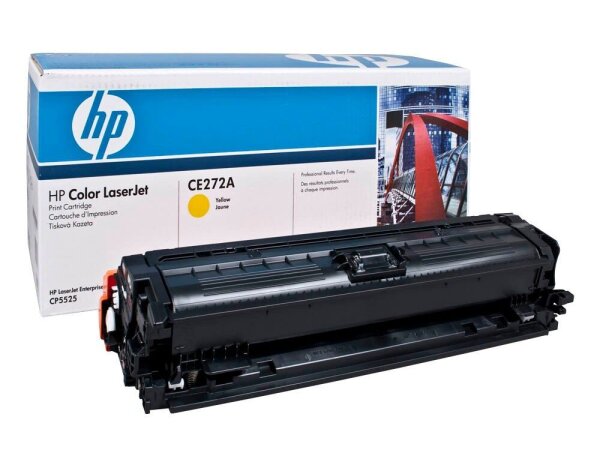 HP 650A (CE272A) gelb Tonerkartusche