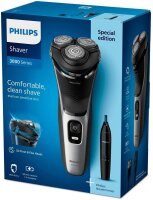 PHILIPS elektrischer Rasierer Herren 3000 Series S3143/02, 1 St.