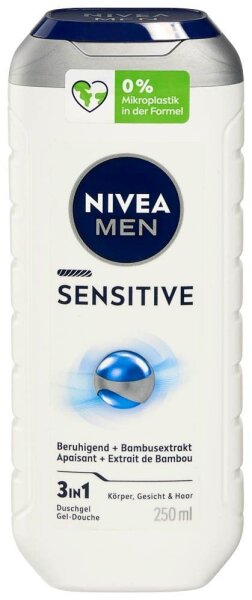 NIVEA MEN SENSITIVE 3in1 Duschgel 250 ml