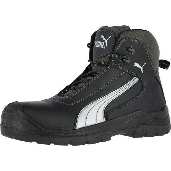 PUMA® Herren S3 Sicherheitsschuhe "CASCADES MID" SCUFF CAPS schwarz Größe 46