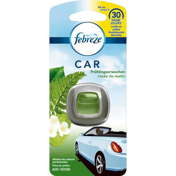 febreze Autoduftspender CAR Frühlingserwachen frisch 2 ml, 1 St.