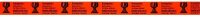 SUPRA Warnklebeband Bruchgefahr! Nicht werfen! leuchtorange 50,0 mm x 66,0 m 1 Rolle