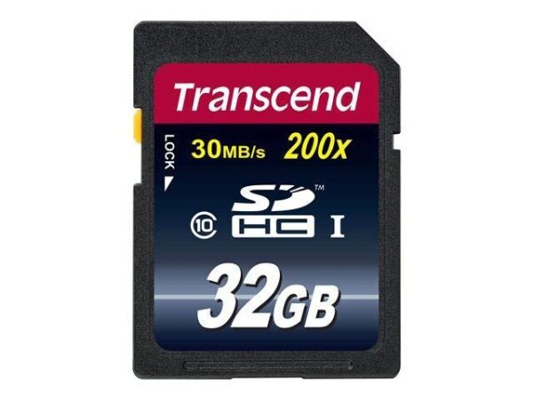 Transcend Speicherkarte, 32 GB, 1 St.