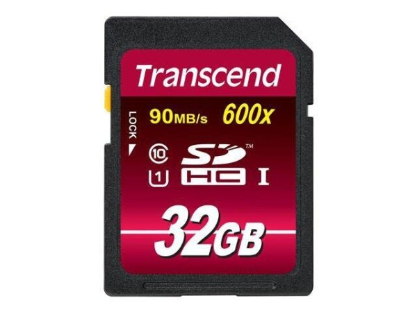 Transcend Speicherkarte, 32 GB, 1 St.