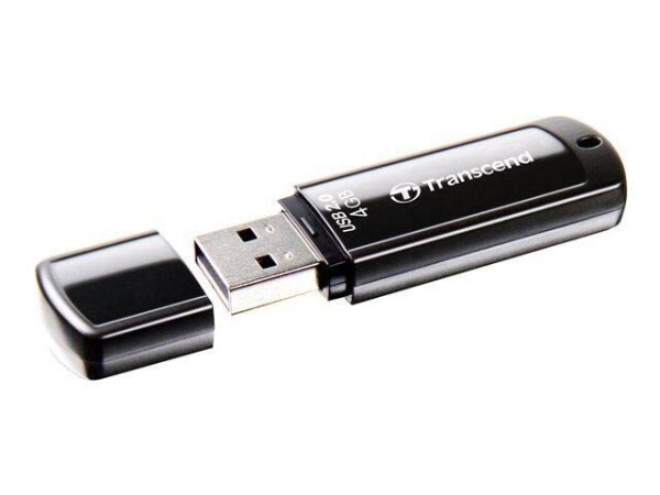 Transcend USB-Stick JetFlash 350 schwarz 4 GB, 1 St.