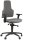 meychair Bürostuhl Workster Basic One, 79509 Stoff grau, Gestell schwarz