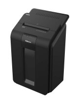 AKTION: Fellowes AutoMax 100M Aktenvernichter mit Partikelschnitt P-4, 4 x 10 mm, bis 100 Blatt, schwarz mit 25 Euro CashBack